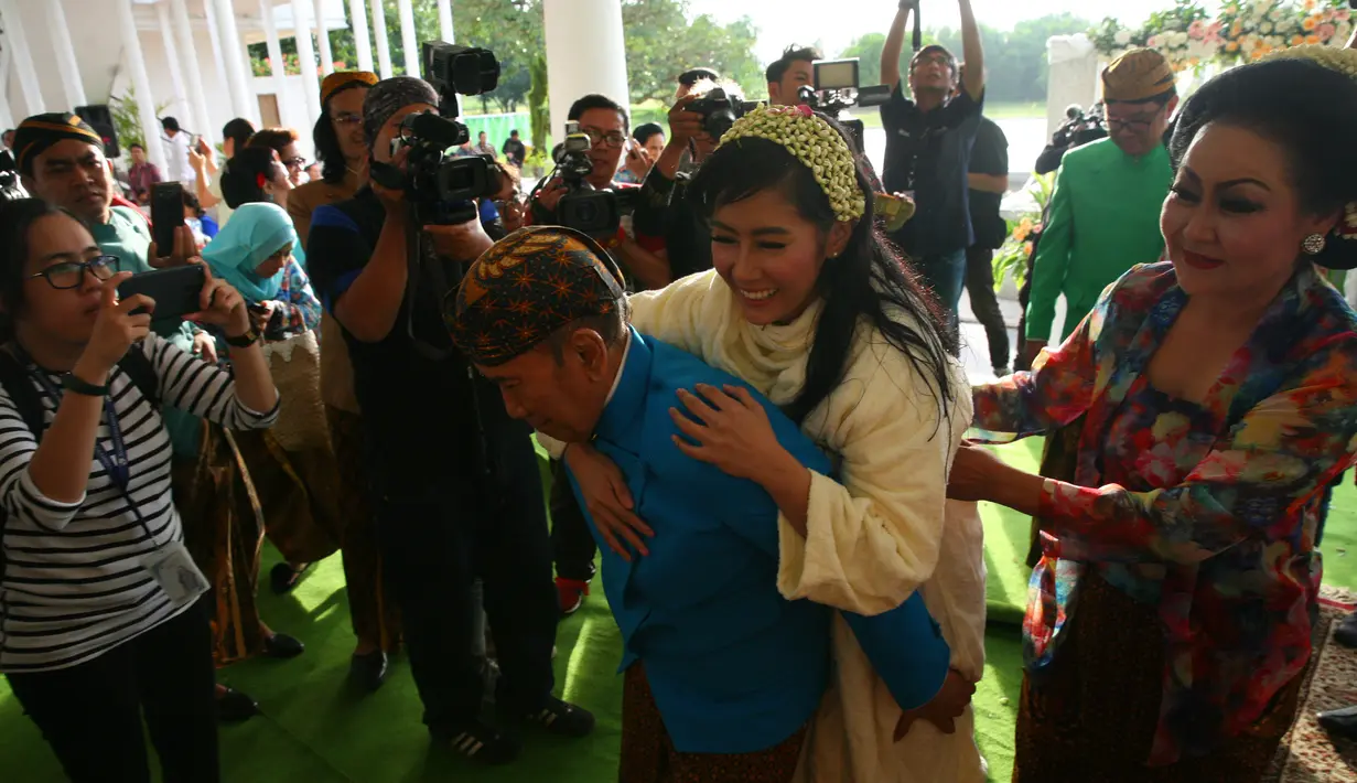 Ardina Rasti akan melepas masa lajangnya dengan dipersunting Arie Dwi Andika Sabtu (20/1/2018). Acara berlangsung di The Lodge Golf Jagorawi, Gunung Putri, Bogor. Siang akad nikah dan malam dilanjutkan resepsi. (Nurwahyunan/Bintang.com)