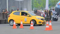 Puluhan Peserta Ramaikan Seri Pertama Brio Slalom Challenge 2022 (HPM)