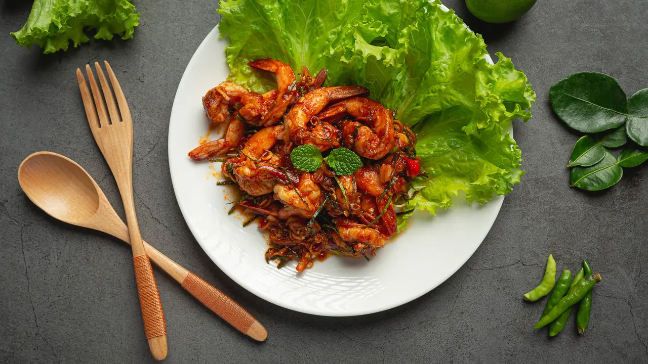 tumis udang