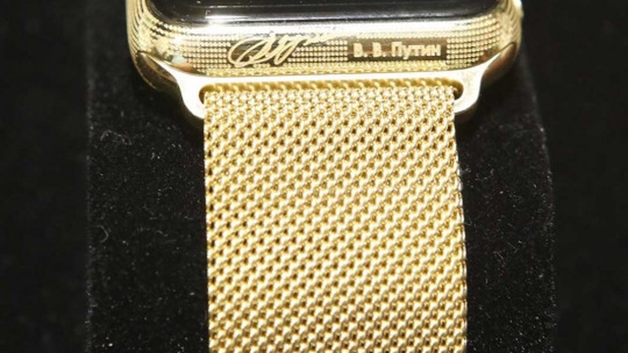 Jam tangan Apple bertanda tangan Putin ini dijual Rp 40 juta