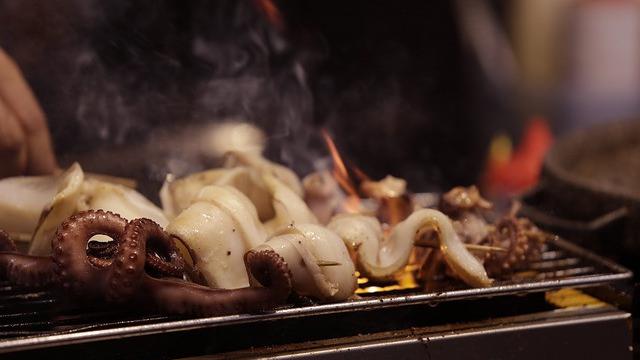 Ilustrasi Cumi Bakar - Image by Didit Permana from Pixabay