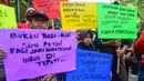 Aksi digelar untuk menyuarakan tuntutan terkait reforma agraria sejati dan kedaulatan pangan. (merdeka.com/Arie Basuki)