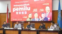 Dialog kebangsaan "Muhammadiyah dan Pemilu 2024" yang digagas Cangkir Opini dan UMM. (Istimewa)