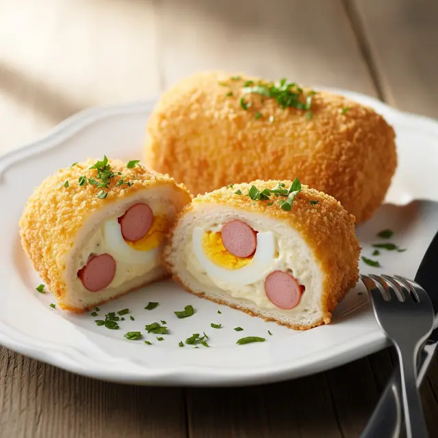 Resep Praktis Cara Membuat Risoles Mayo Roti Tawar (Image by Gemini AI)