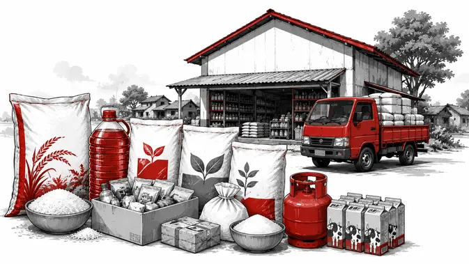 Infografis 10 Barang Terlaris di Kopdes