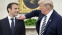Seruan Emmanuel Macron ke Donald Trump: Setop Konflik Gaza Jika Ingin Nobel Perdamaian