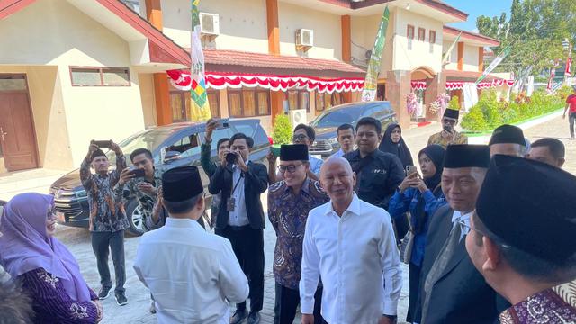 Ketua Badan Anggaran DPR Said Abdullah menyambangi Institut Agama Islam Negeri (IAIN) Madura yang berada di Pamekasan.