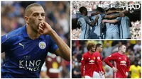 Berikut 5 momen menarik Premier League pekan ke-5. (AFP-Reuters)