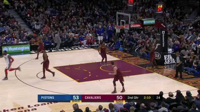 VIDEO : GAME RECAP NBA 2017-2018, Cavaliers 121 vs Pistons 104