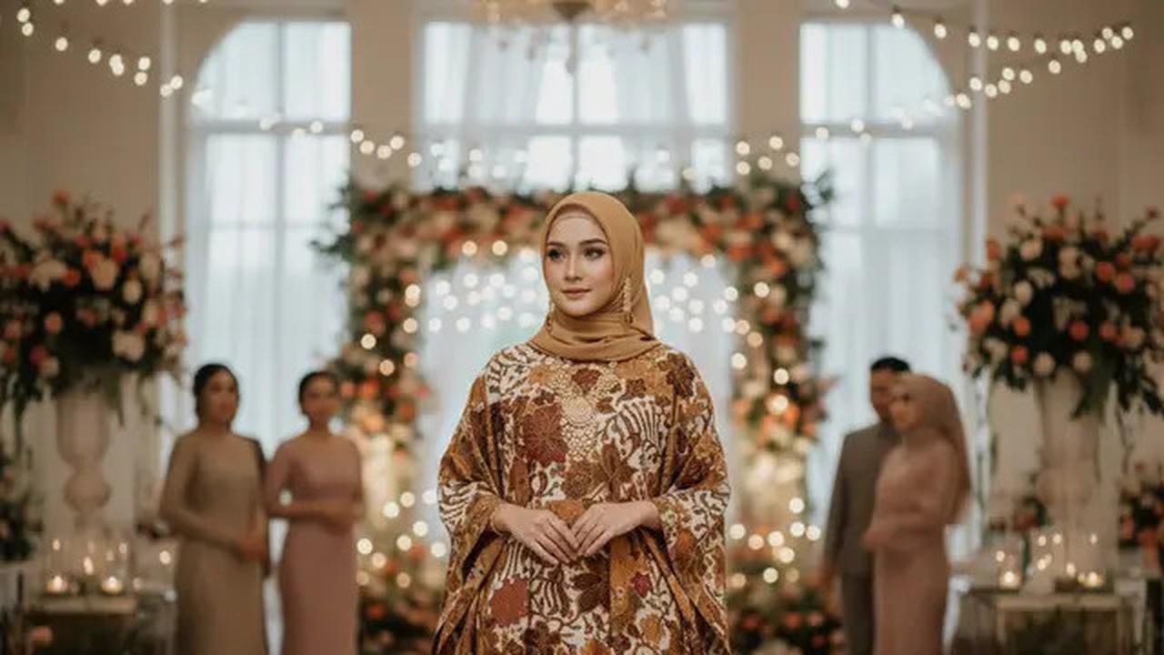 9 Model Gamis Batik buat Kondangan 2025 yang Modern dan Elegan