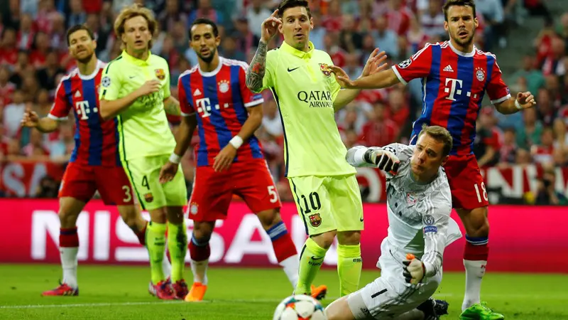 Laga Bayern Muenchen vs Barcelona (Reuters)