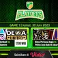 Jadwal dan Live Streaming IBL 2023 Playoffs Mulai 2,6,8 Juli 2023 : Dewa United Banten vs RANS PIK Basketball