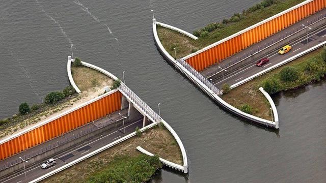 Veluwemeer, Jembatan Air di Belanda yang Bikin Penasaran