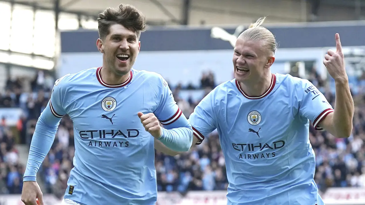Foto:  Erling Haaland Sudah Cetak 32 Gol di Liga Inggris, Manchester City Tempel Ketat Arsenal di Puncak Klasemen