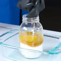 Bagaimana rupa jika benda rumahan dicampur dengan cairan kimia? (Via: buzzfeed.com)