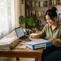 5 Cara Menata Dokumen Rumah Tangga agar Mudah Dicari Tanpa Bingung. (Gambar: AI Generated)