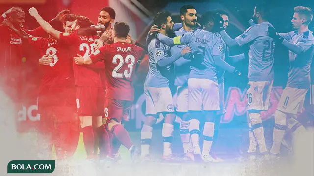 Pemain Liverpool dan Manchester City