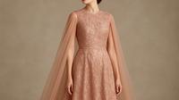long dress brokat modern / AI Image