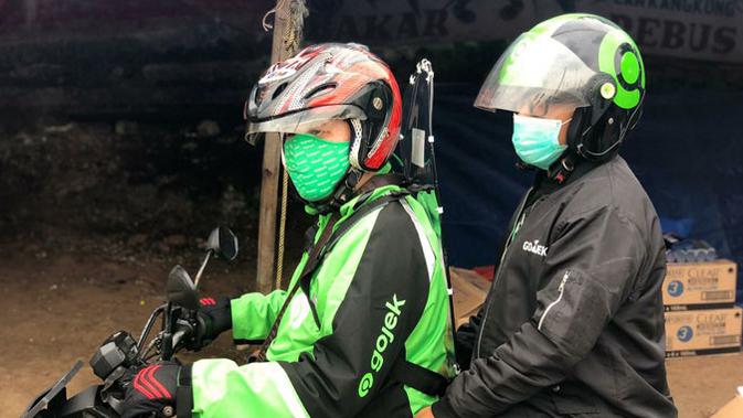 Driver Gojek di Depok dan Bogor mulai beroperasi kembali. (Doc: Gojek)
