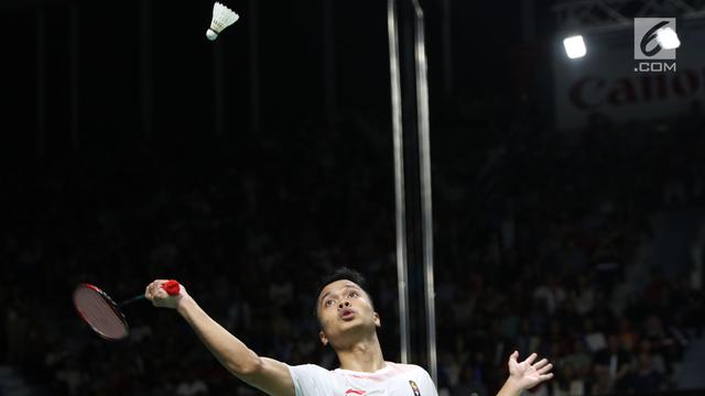 Gagal Redam Kento Momota Begini Manuver Anthony Sinisuka Ginting