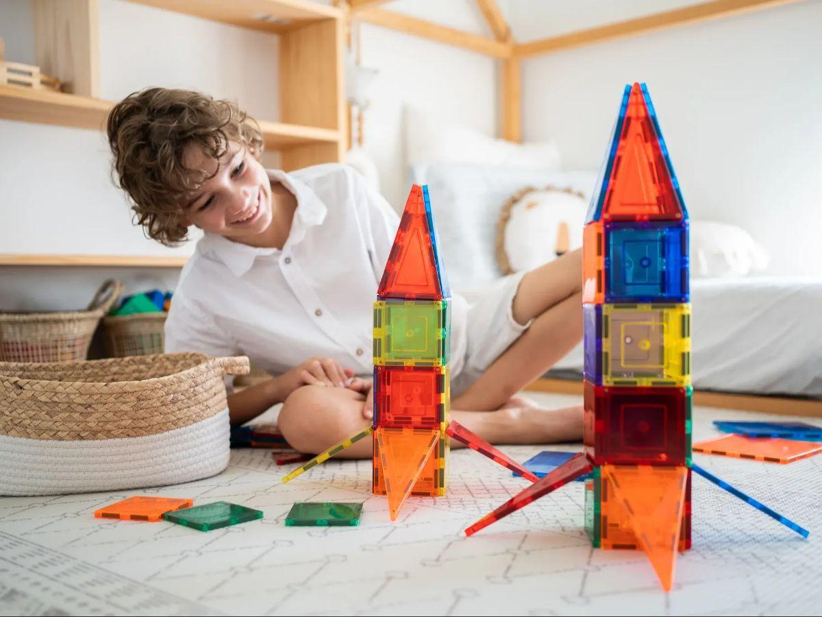 4. Magnetic tiles