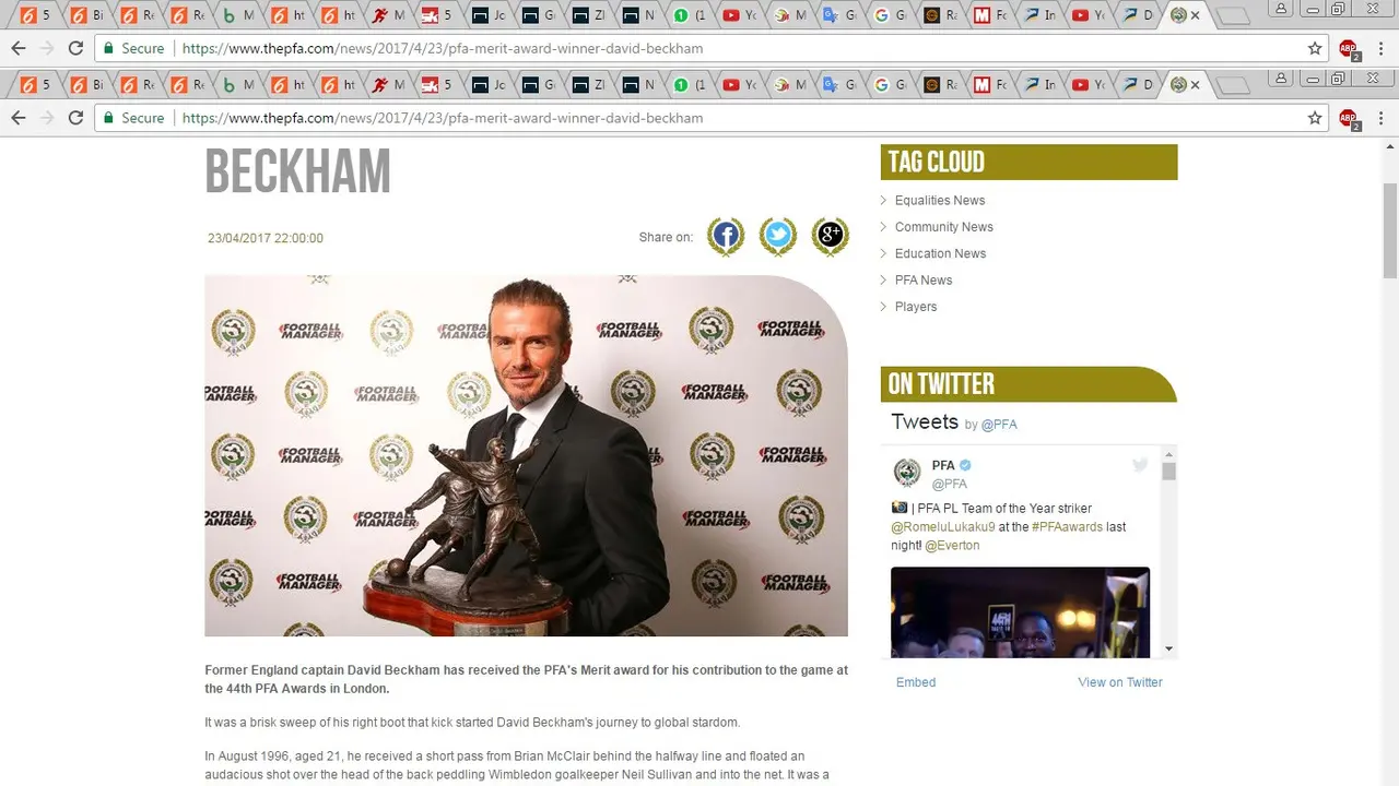 David Beckham 