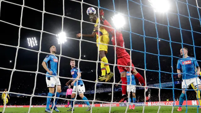 Barcelona Ditahan Imbang Napoli di Liga Champions