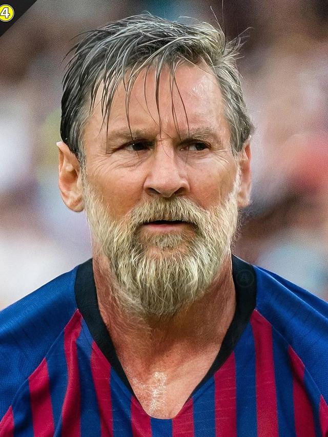 Editan Foto Bintang Sepak Bola Dunia Jadi Tua Ini Bikin Pangling