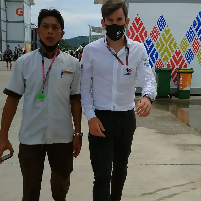 6 Potret Risman, Staf Hotel yang Disebut Miguel Oliveira Usai Menang MotoGP 2022