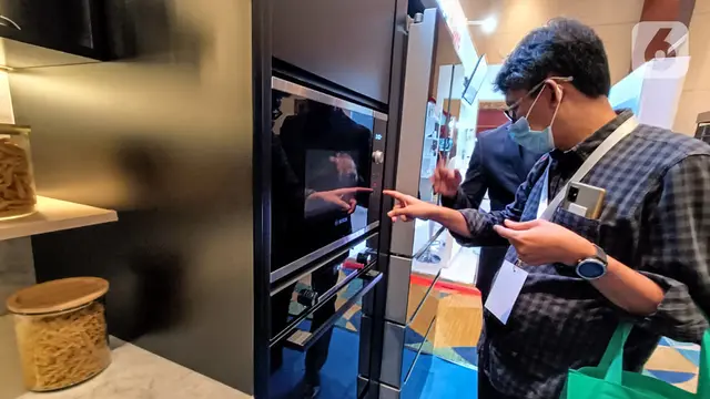 Desain Dapur Serba Hitam di BCI Equinox 2022