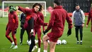 Tim asuhan Erik ten Hag kini duduk di urutan ketiga dengan koleksi tiga poin dari tiga pertandingan, unggul dua poin dari Copenhagen yang menjadi juru kunci. (Paul ELLIS / AFP)