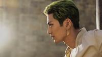 Mackenyu Arata sebagai Roronoa Zoro One Piece live action. (Joe Alblas/Netflix © 2023)