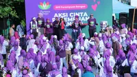 Perempuan Bangsa Kampanyekan Aksi Cinta Wanita Indonesia saat CFD