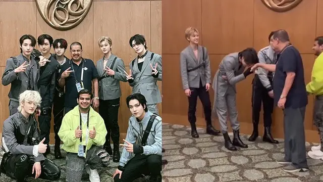 7 Potret Fadil Jaidi Bertemu Idol K-Pop, Momen NCT Dream Salim ke Pak Muh Bikin Haru
