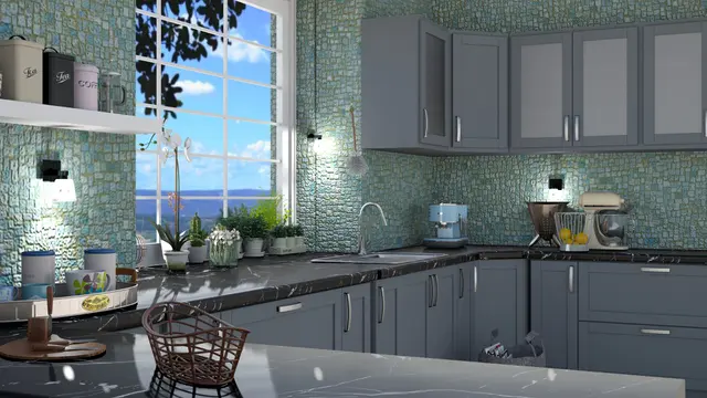 Ilustrasi Dekorasi Rumah Biru Pucat (Foto: DarthZuzanka/Pixabay.com)