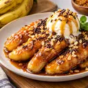 Resep Pisang Karamel Lumer Tanpa Oven: Manisnya Meleleh di Setiap Gigitan