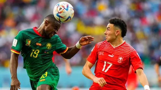 Gol Tunggal Breel Embolo Bawa Swiss Taklukkan Kamerun di Piala Dunia 2022