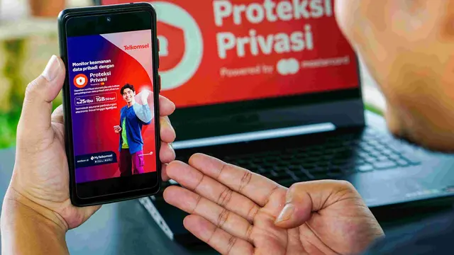 Telkomsel dan Mastercard memperkenalkan Proteksi Privasi, sebuah layanan inovatif untuk melindungi identitas digital dari ancaman pencurian data.  (Foto: Telkomsel)
