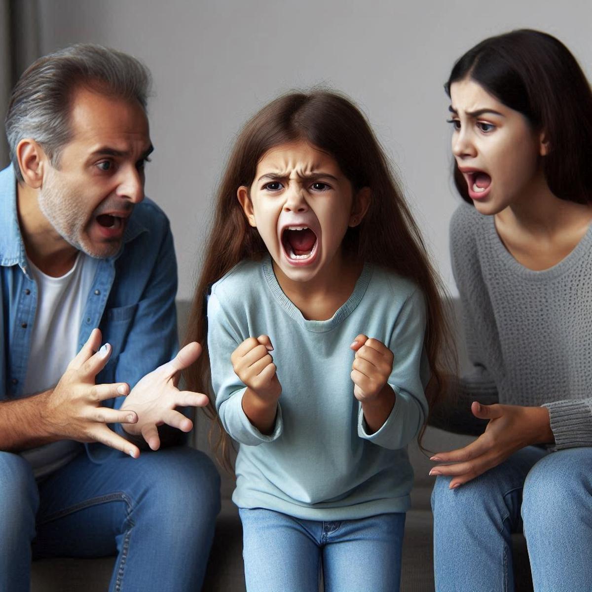 Ilustrasi Anak Teriak