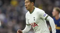 Penyerang Tottenham Hotspur Son Heung-min. (AP Photo/Frank Augstein)