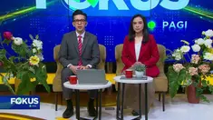 Saksikan berita kriminal dan peristiwa menarik di Fokus Pagi (15/01) dengan pilihan topik utama sebagai berikut, Mobil Tertabrak Kereta, Dua Orang Tewas, Angin Rusak Bangunan Perguruan Tinggi, Tawuran Remaja Bersenjata Tajam dan Petasan, dan Rebutan ...