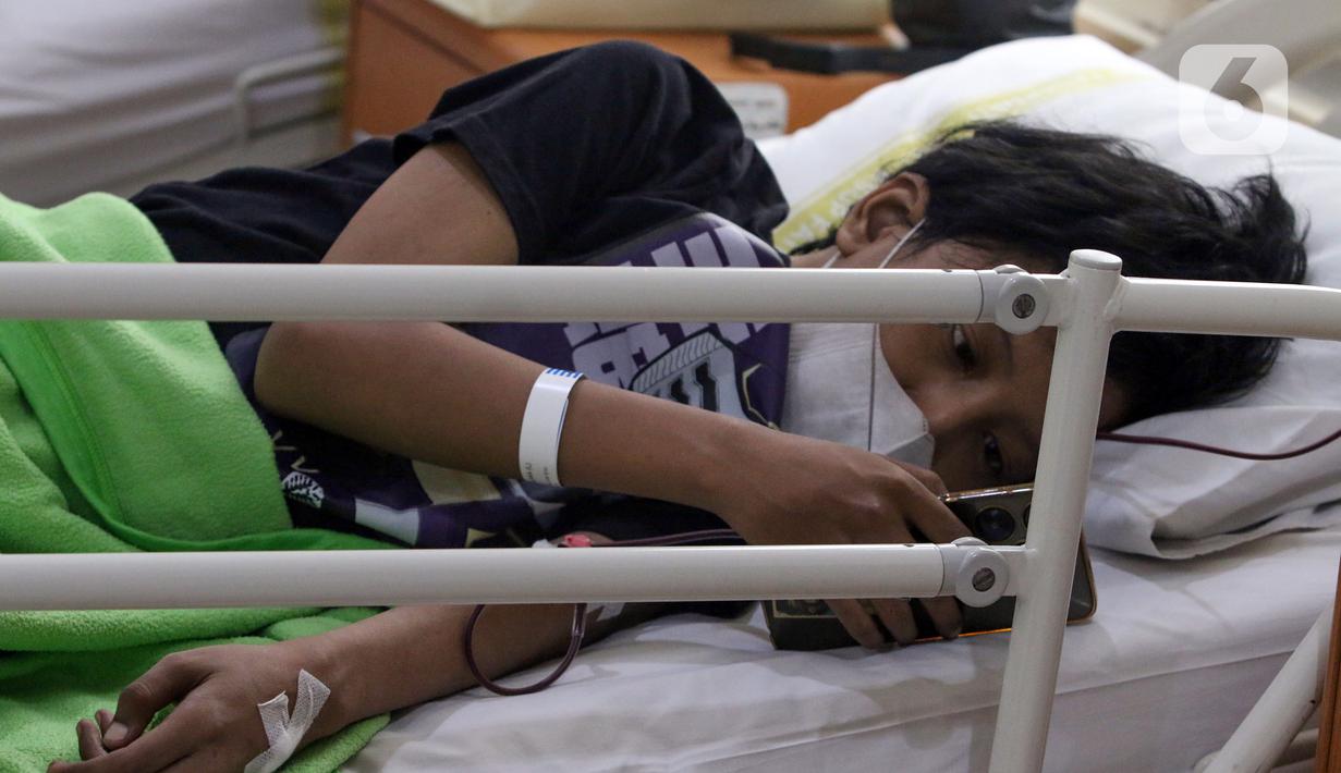 Pasien thalasemia mayor memerlukan transfusi darah secara rutin seumur hidup sebanyak dua hingga empat kali seminggu. (merdeka.com/Arie Basuki)