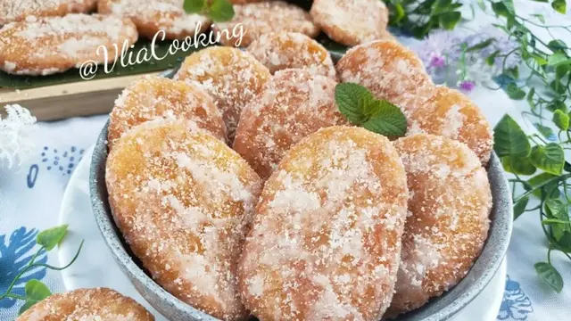 Resep getas singkong kue lidah dari akun Cookpad @Vlia_Cooking