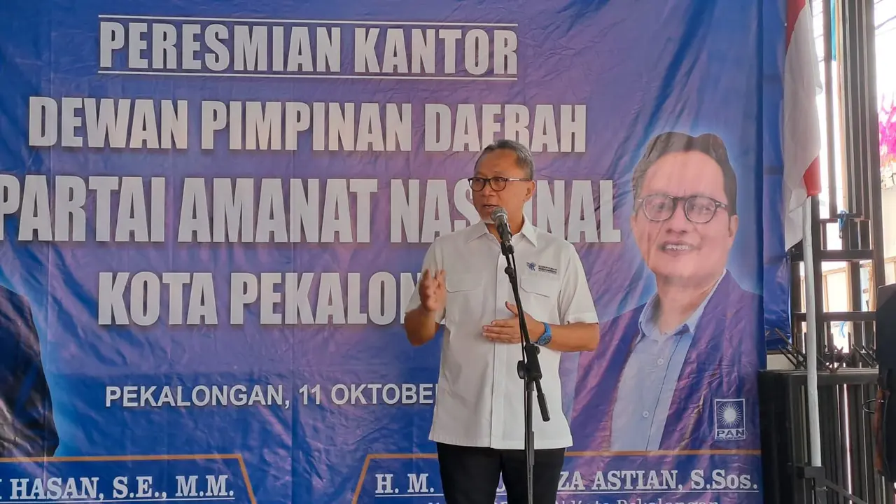 Ketua Umum (Ketum) Partai Amanat Nasional (PAN) Zulkifli Hasan (Zulhas)