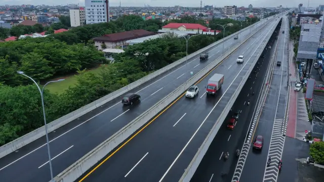 Infrastruktur jalan tol. (Dok. Kementerian PUPR)