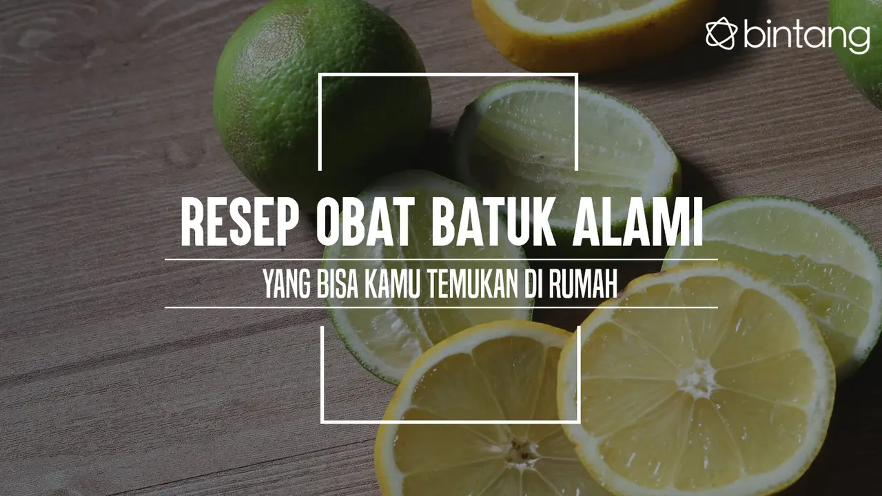 Obat batuk alami. (Foto: Adrian Putra, Digital Imaging: M. Iqbal Nurfajri/Bintang.com)