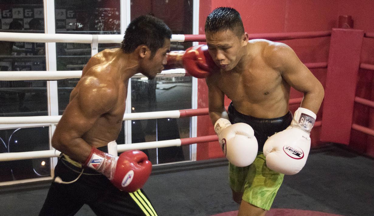 Kendati optimitis menang, Daud mengaku masih harus memperbaiki sejumlah hal yang berkaitan dengan teknik permainannya. (Bola.com/Vitalis Yogi Trisna)