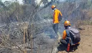 Kebakaran Semeru Mendekati Permukiman