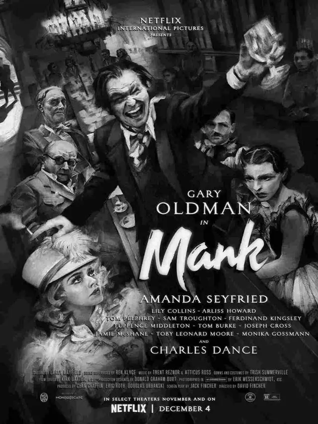Gary Oldman dalam Mank. (Foto: Dok. Netflix/ IMDb)