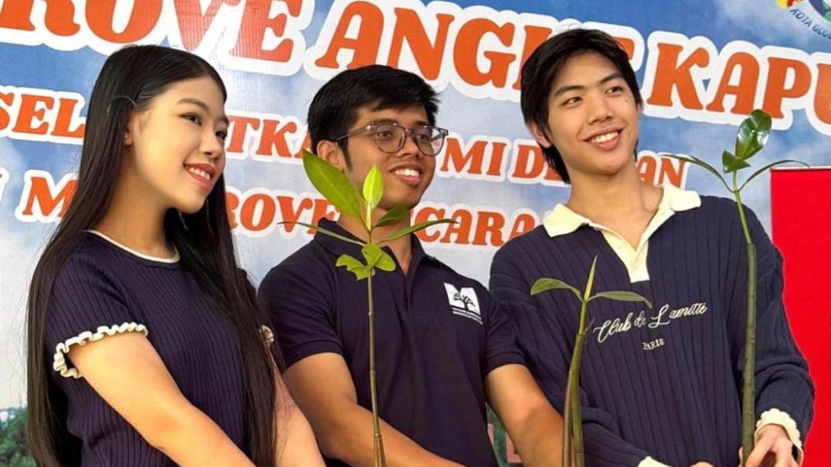 Mischka Aoki dan Devon Enzo Gemakan Semangat Ramah Lingkungan di Ajang Mangrove Care Day